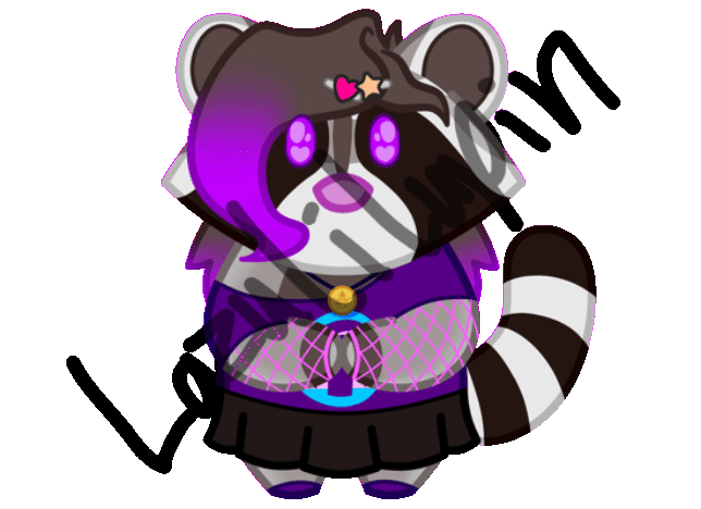 Furry Chibi Closed mouth Blink (3 Frames)